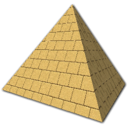 Staircase Vacation Chain Pyramid PNG