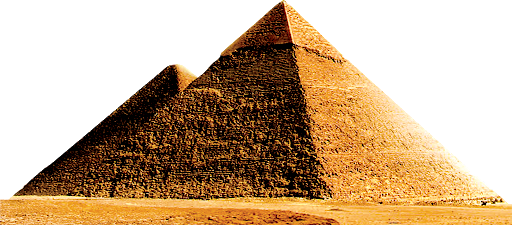 Pyramid Necropolis Monolith Profile Mounds PNG