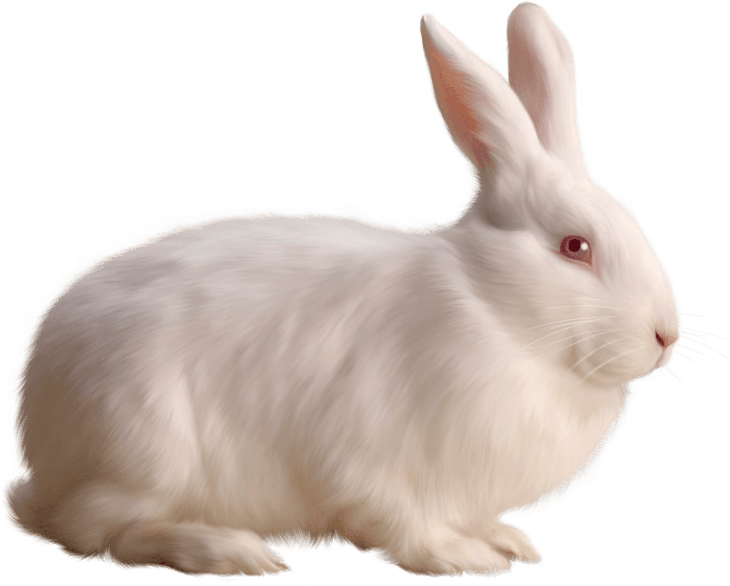 White Soul Animal Hare Rabbit PNG