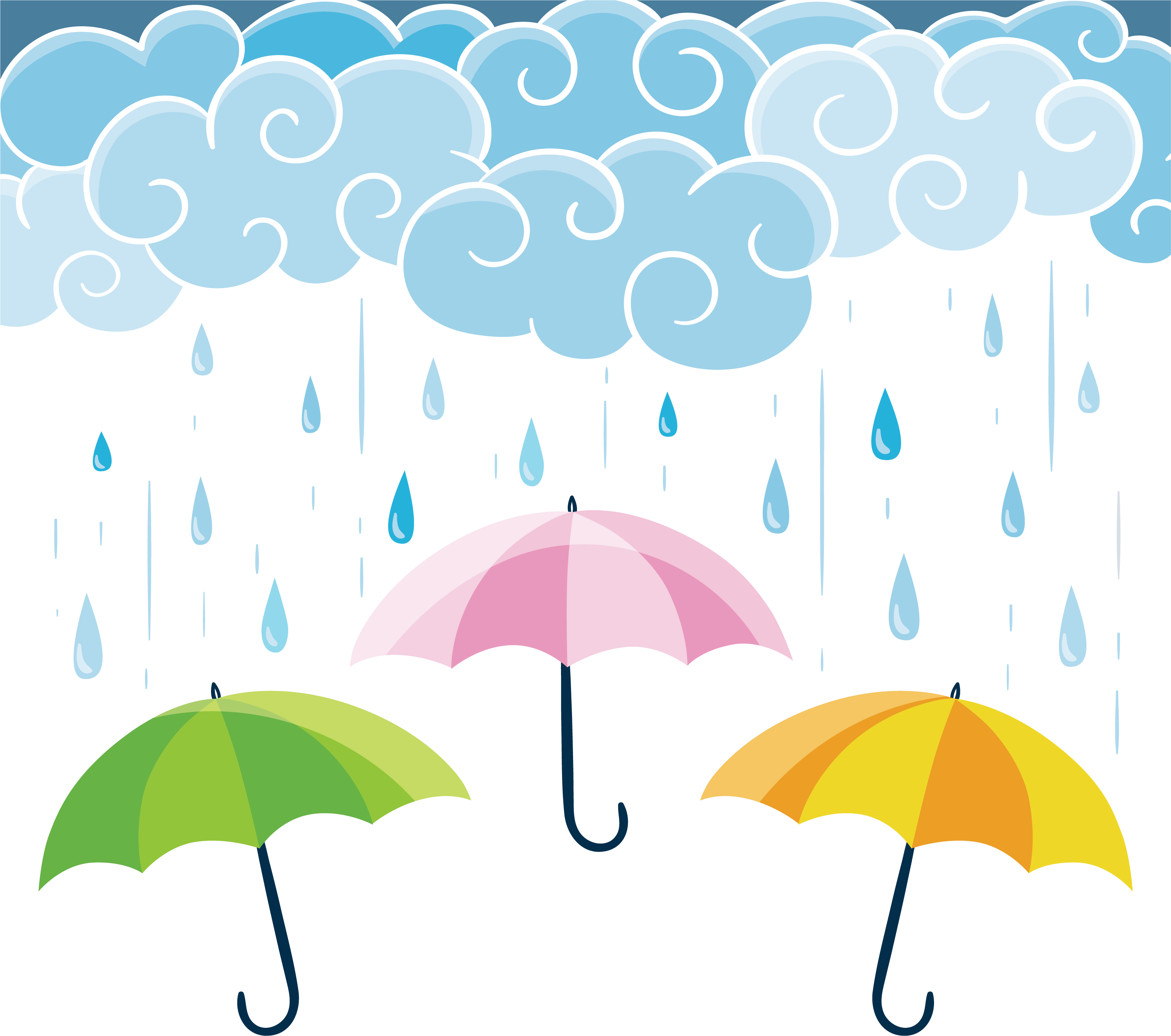 Text Designer Computer Rain Umbrella PNG