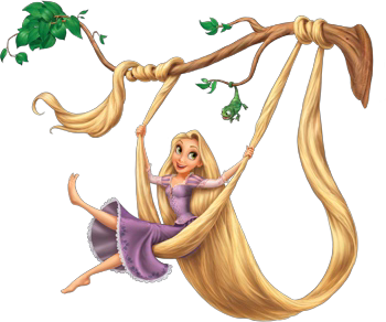 Elf Rapunzel Shows Funny Fairy PNG