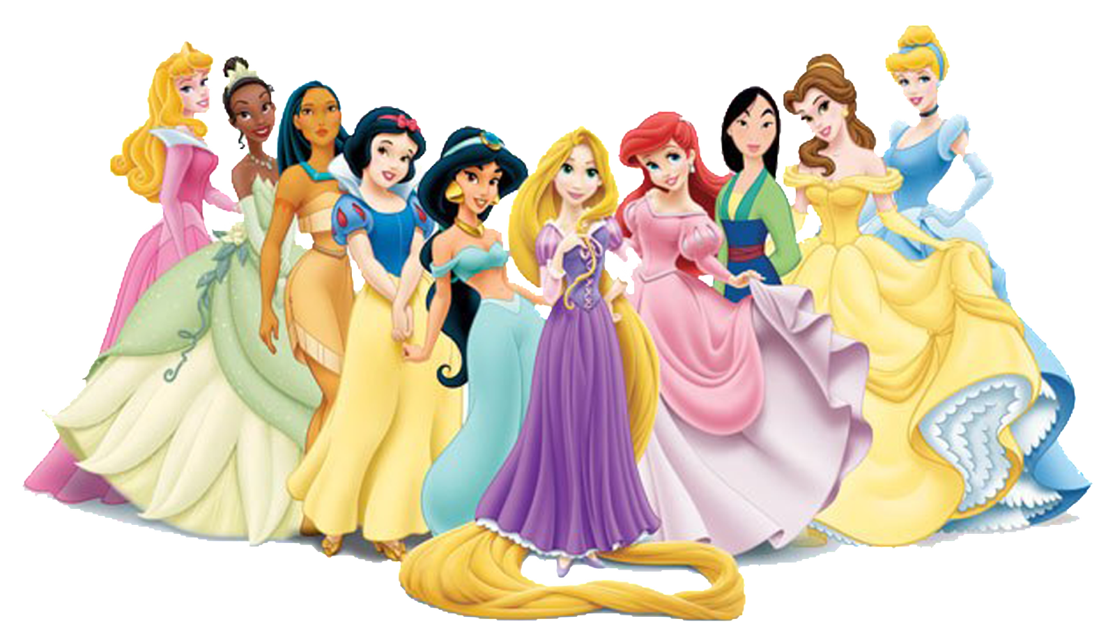 Cinderella Beast Rapunzel Belle Jasmine PNG