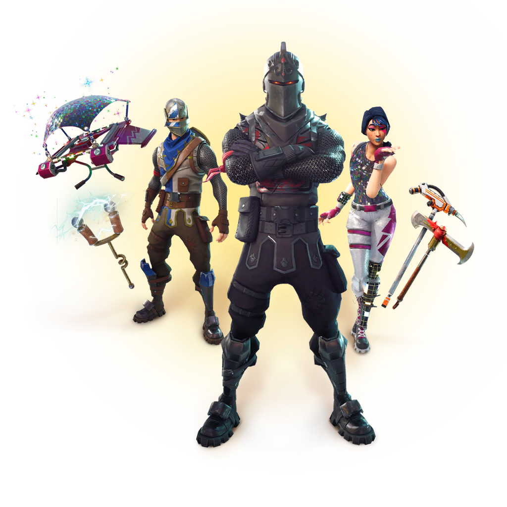 Video Action Fortnite Figurine Figure PNG