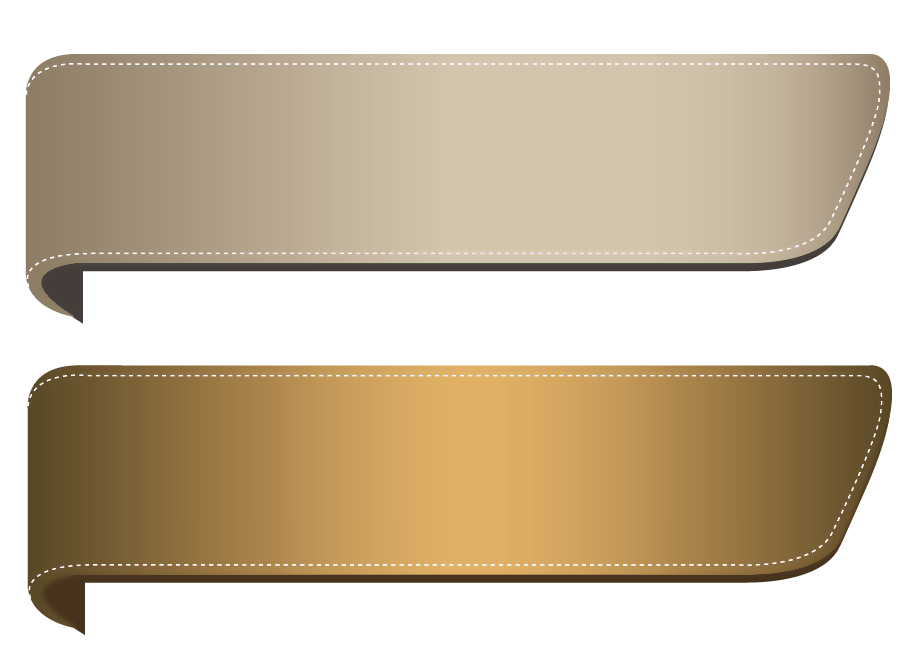 Rectangle Tape Gold Paper Web PNG