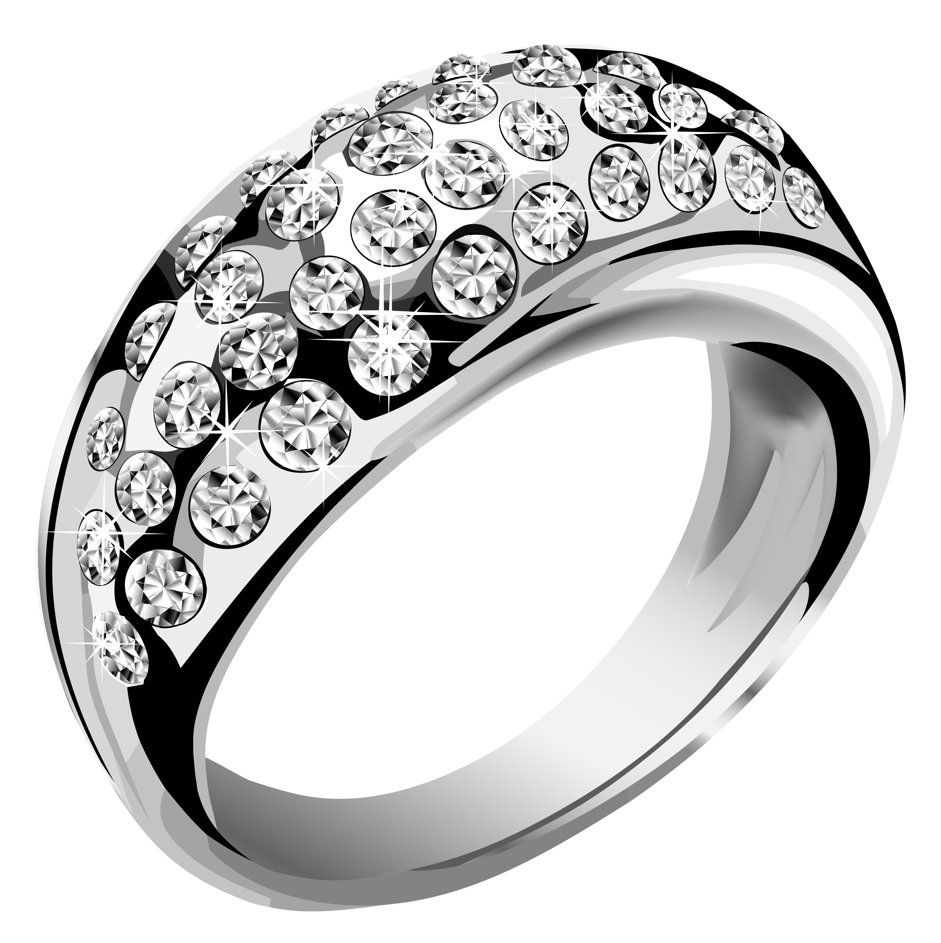 Background Ring Halo Loving Silver PNG