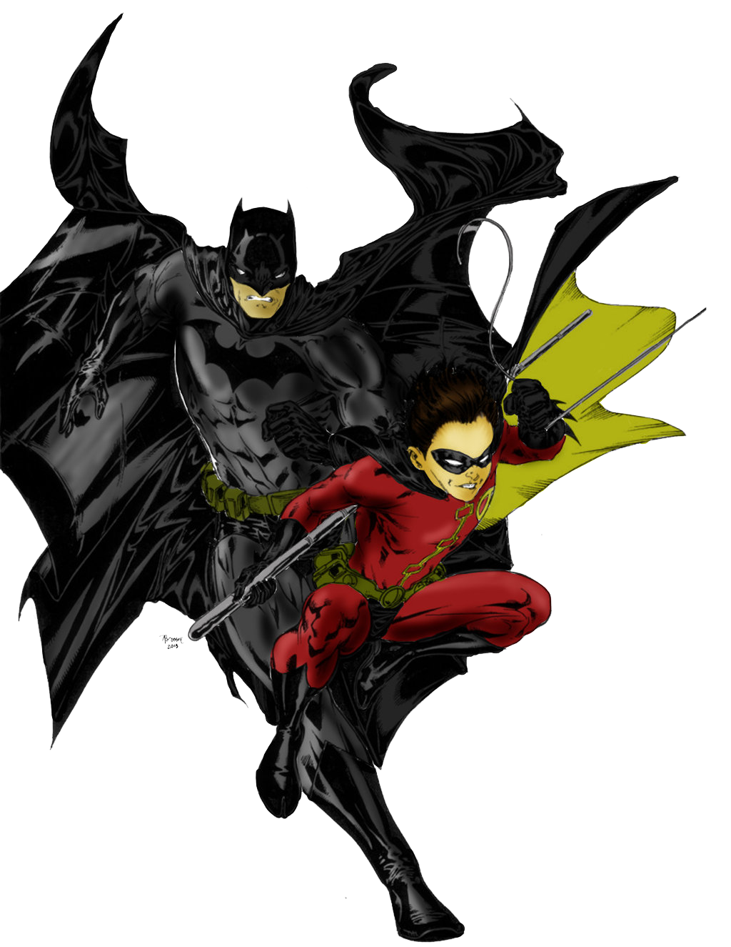 Robin File Lily Batman PNG
