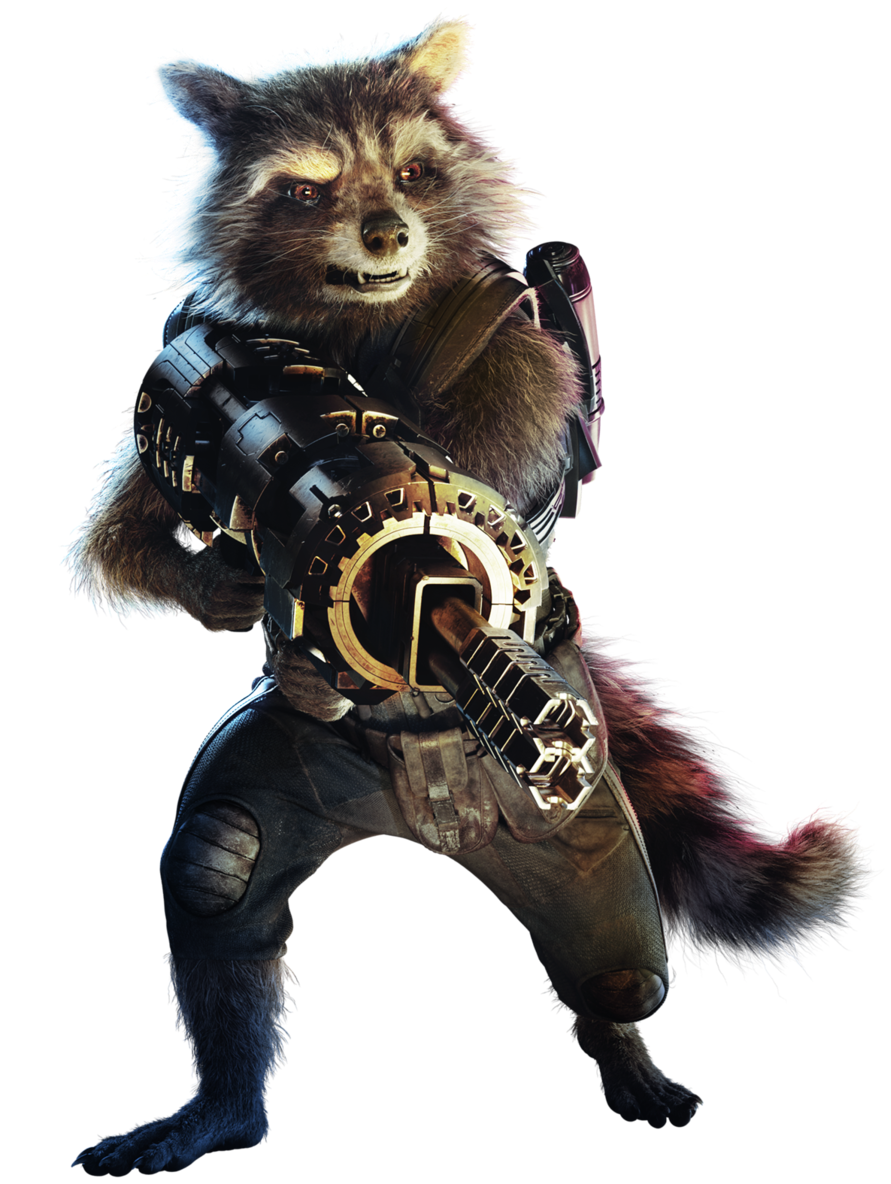Cat Rocket Fictional Werewolf Starlord PNG