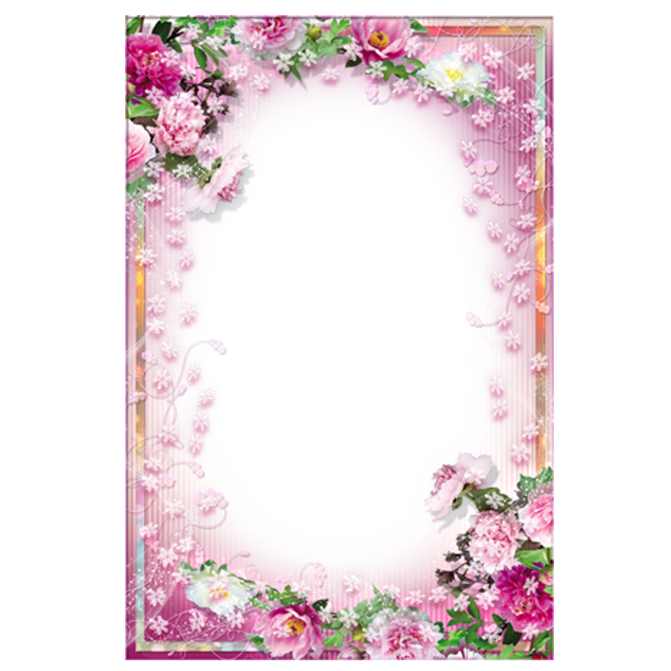 Colored Android Surge Pink Flowers PNG