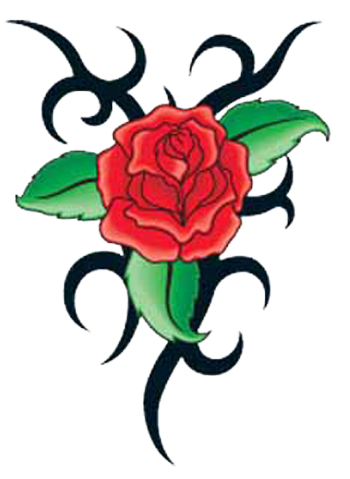 Museums Rose Surge Tattoo Emblem PNG