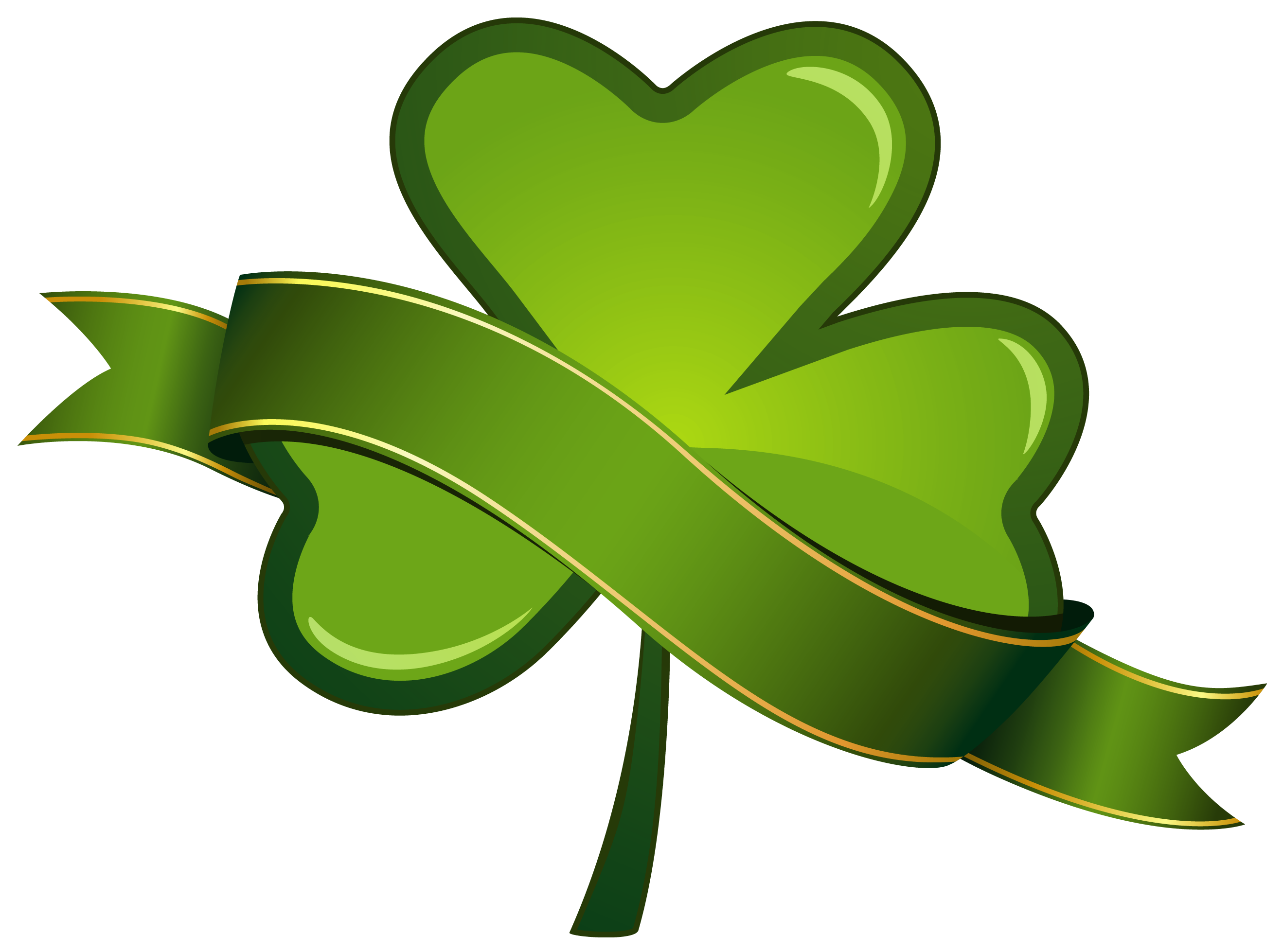 Heart Shamrock Symbol Ireland Font PNG