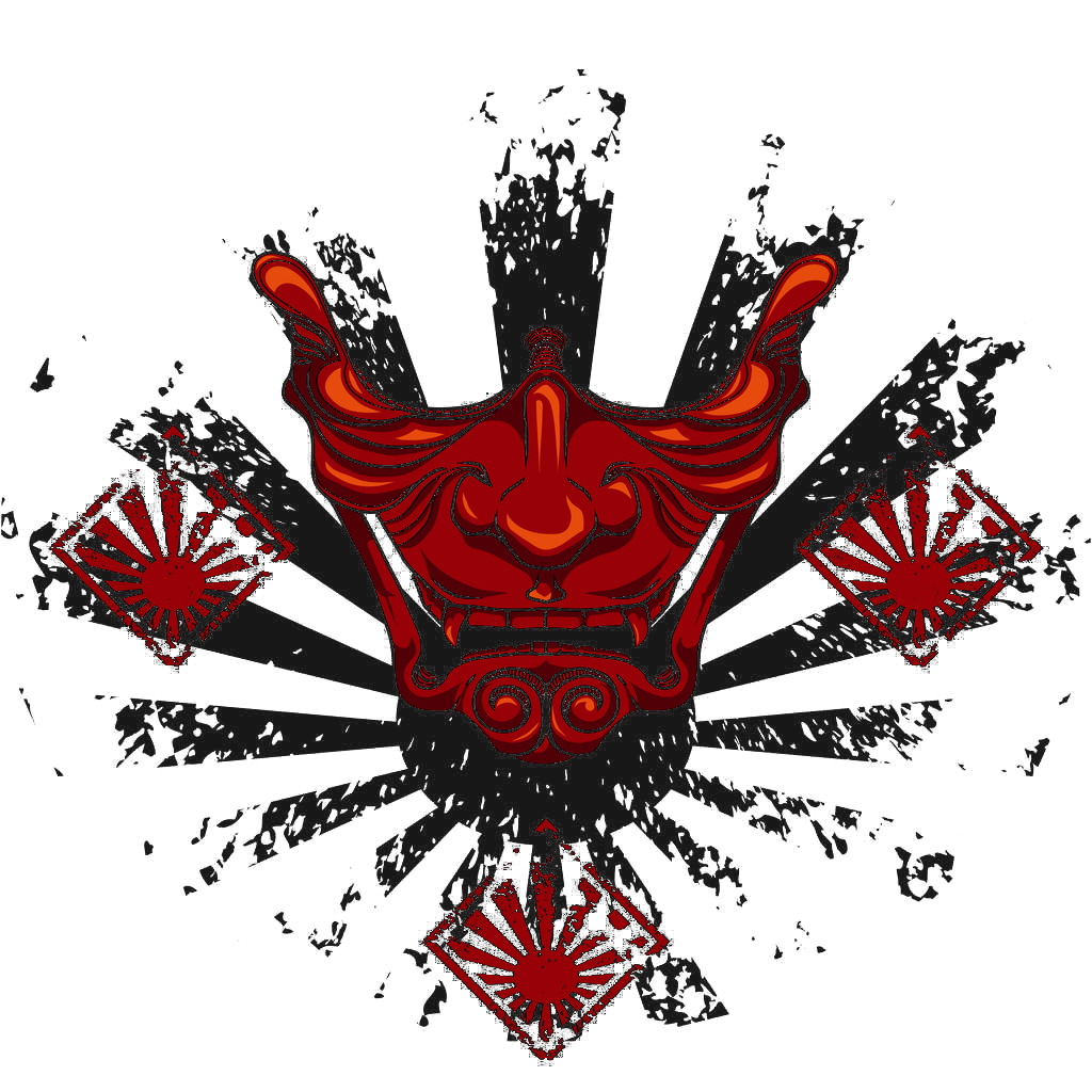 Drawing Samurai Illustration Mask Heads PNG