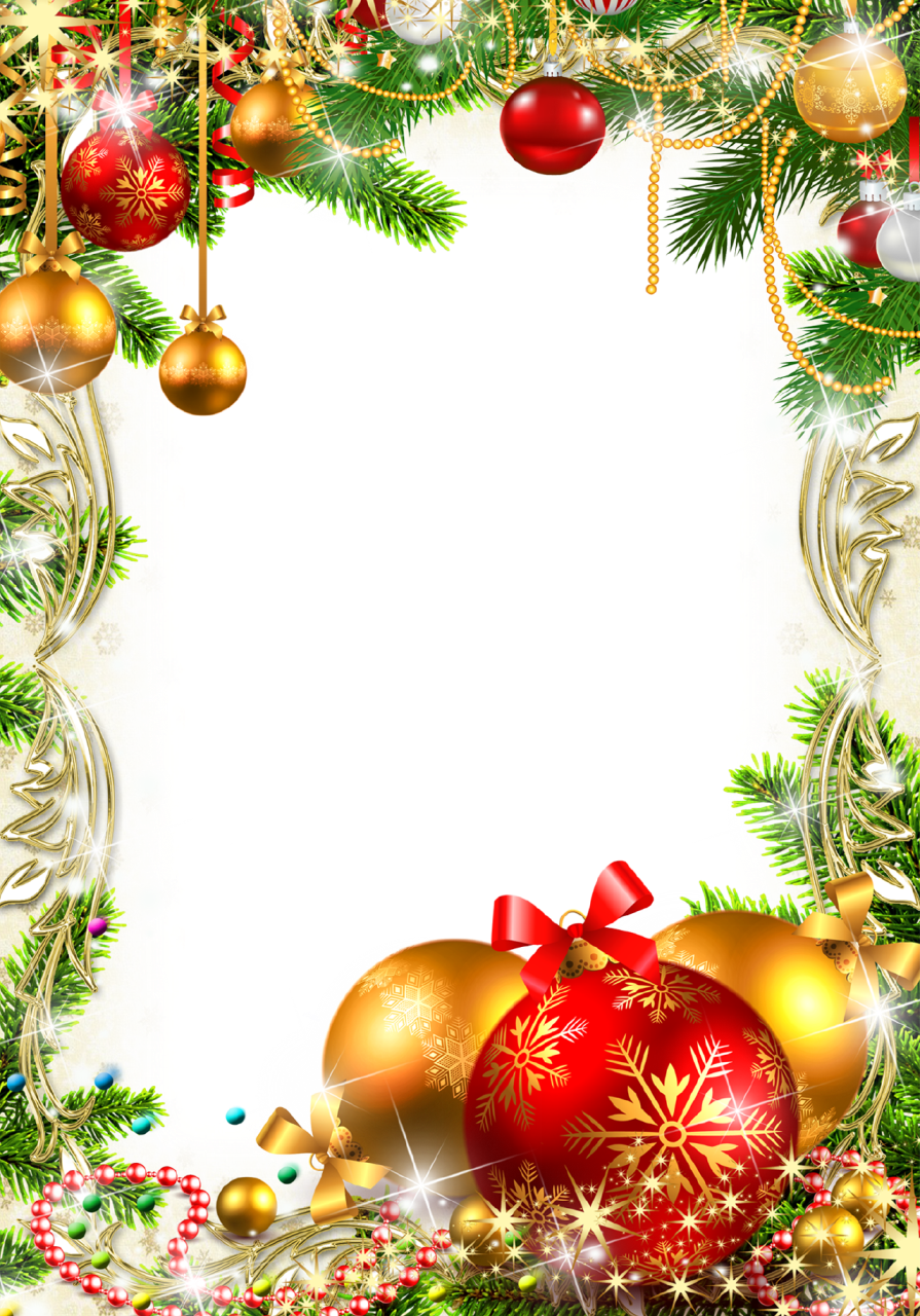 Decor Gift Frame Decoration Christmas PNG