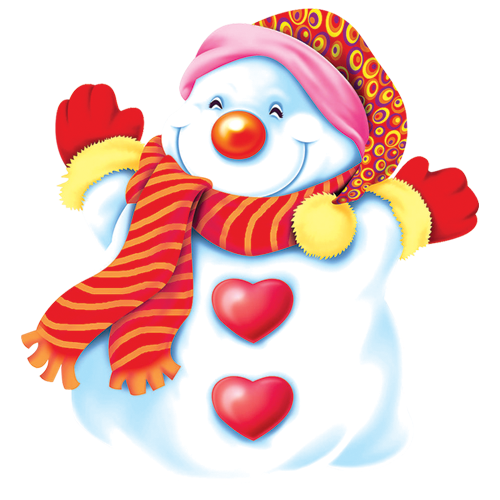 Snowman Christmas Clown Wish Quotation PNG