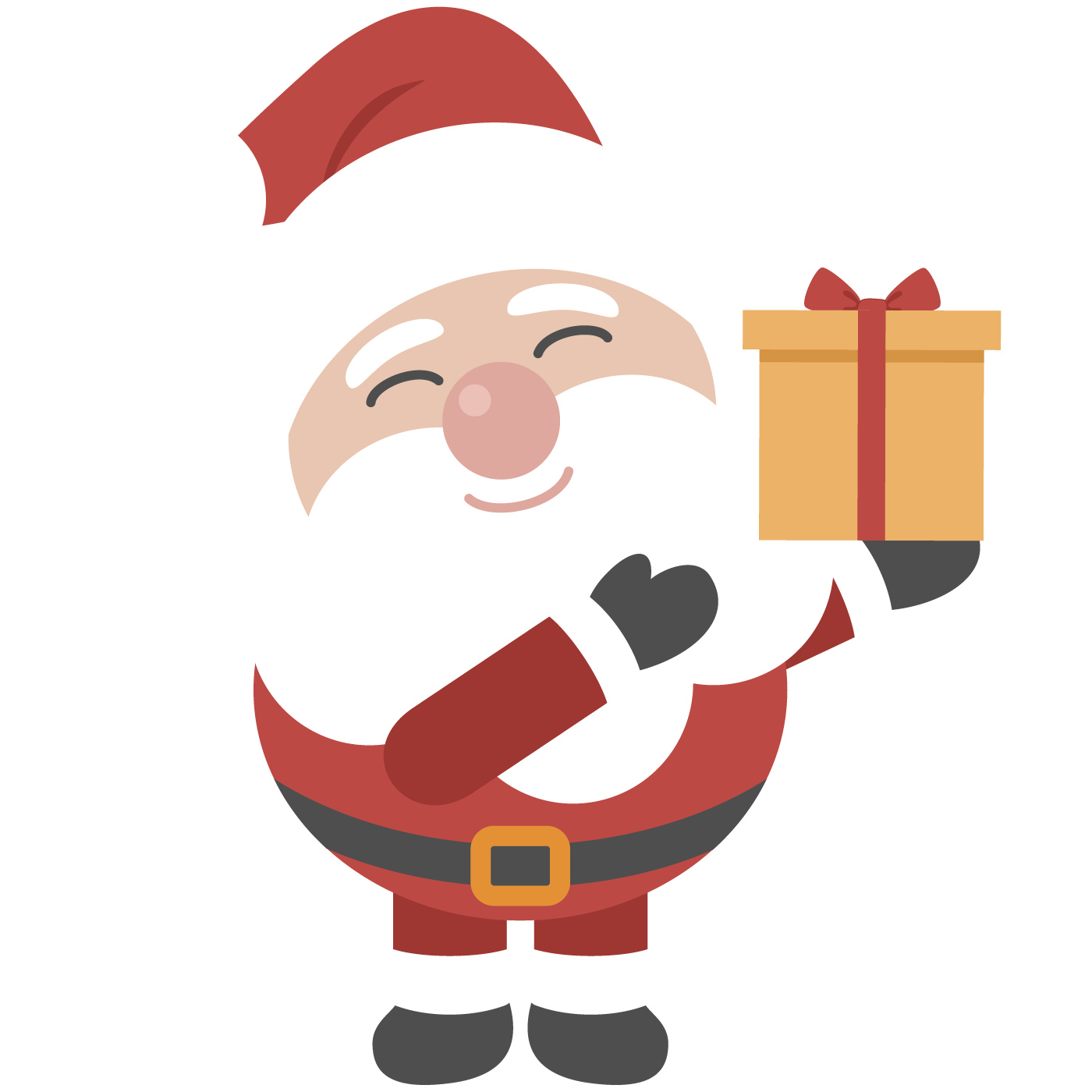 Graphics Hand Belt Christmas Santa PNG