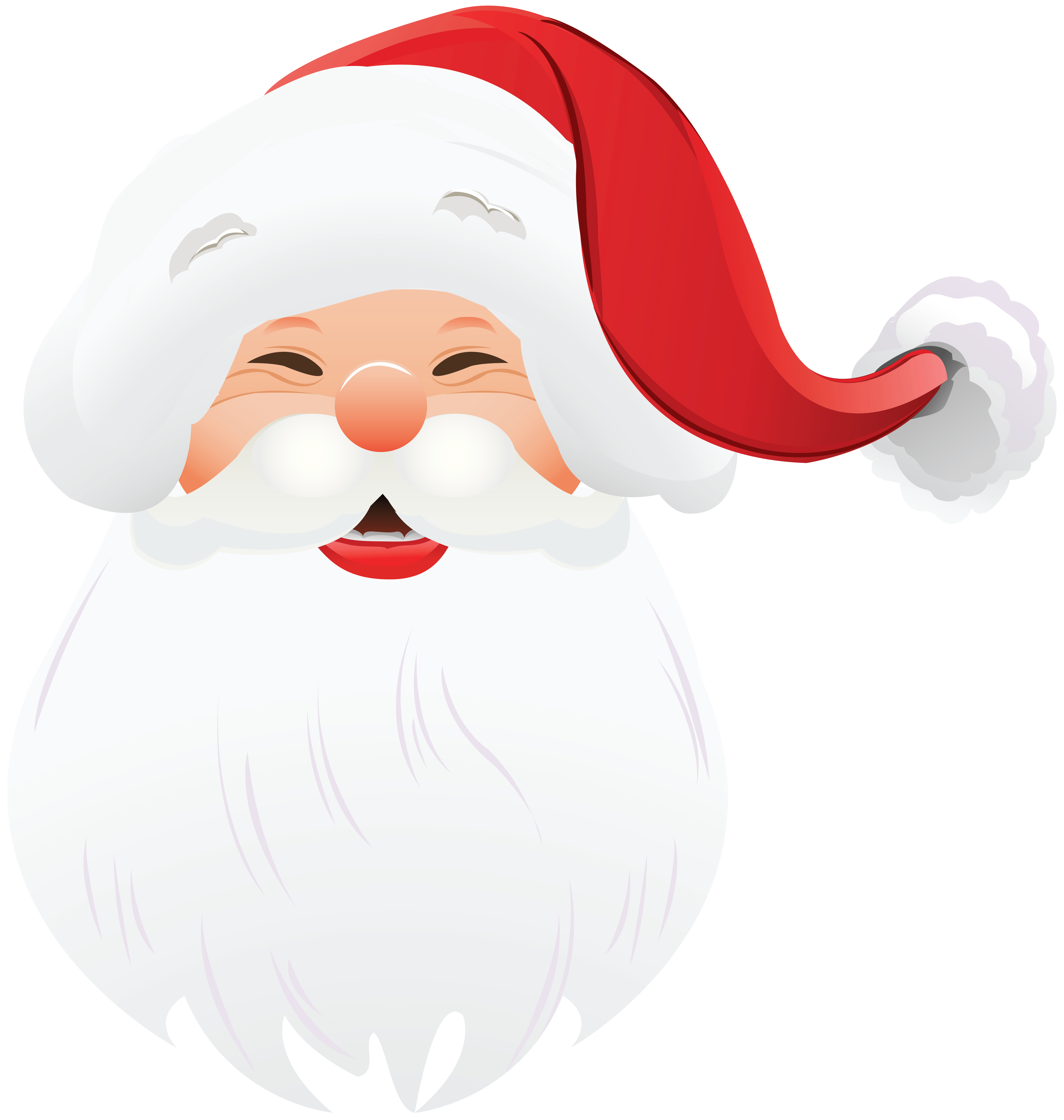 Christmas Claus Nose Illustration Santa PNG