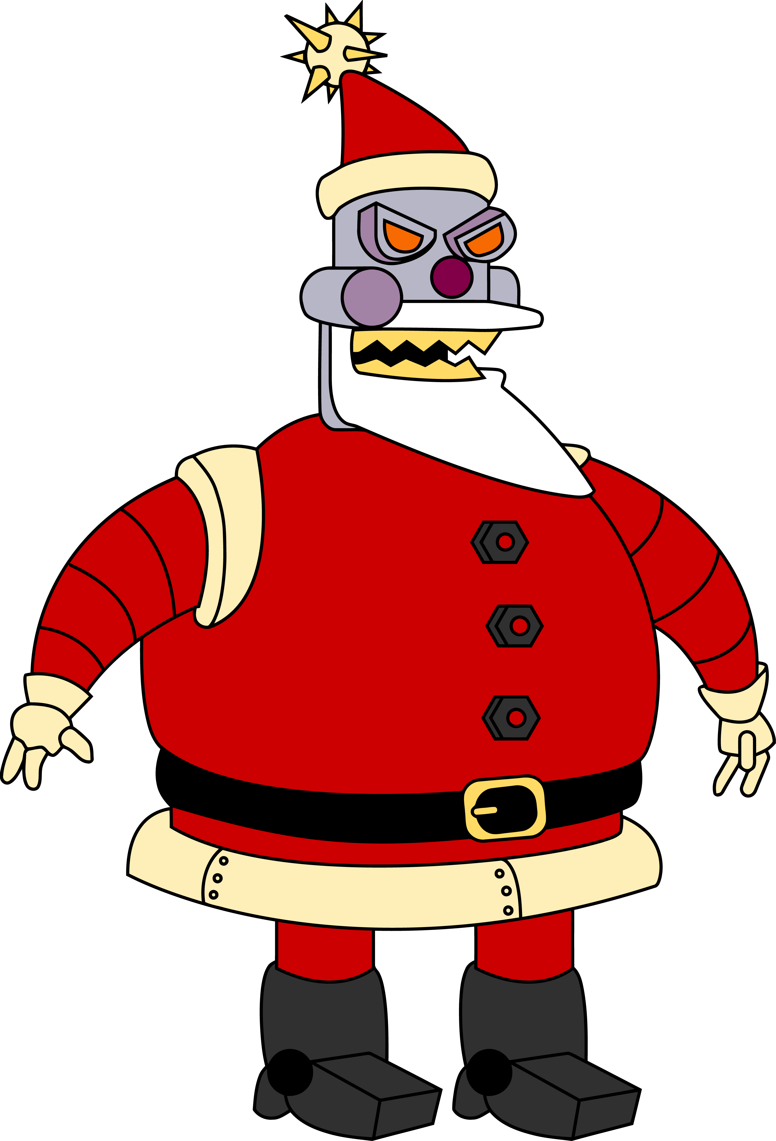 Worlds Futurama Father Santa Bender PNG