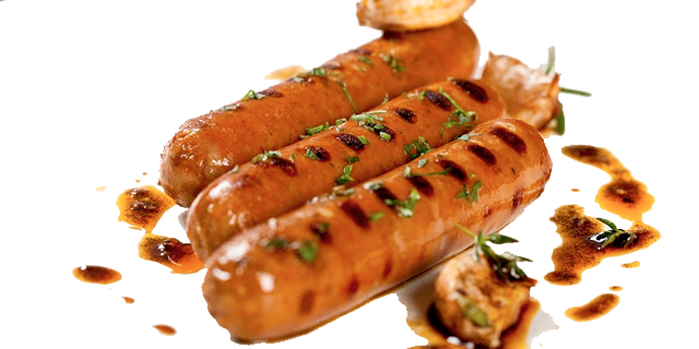 Blimp Gravy Sausage Bacon Dog PNG