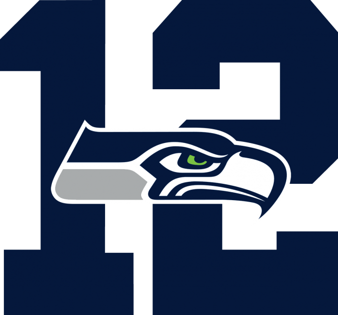 Seattle Seahawks Girls Cat Game PNG