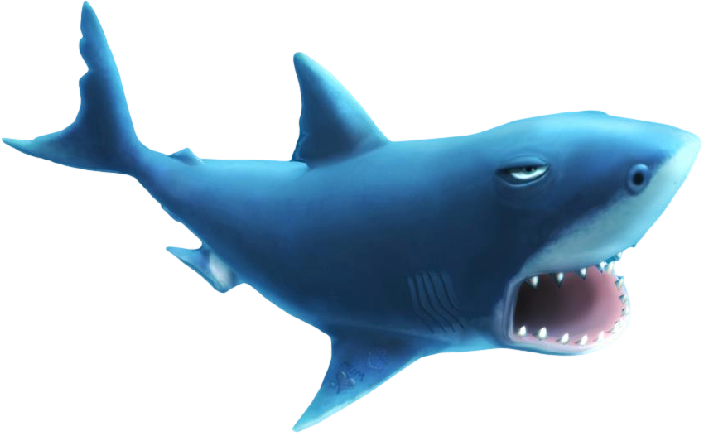 Falcon Megalodon Piranha Basking Weasel PNG