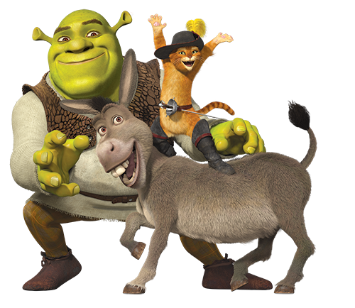 Movies Illustrator Shows Shrek PNG
