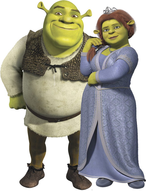 Shrek Characters Movies Film Animals PNG