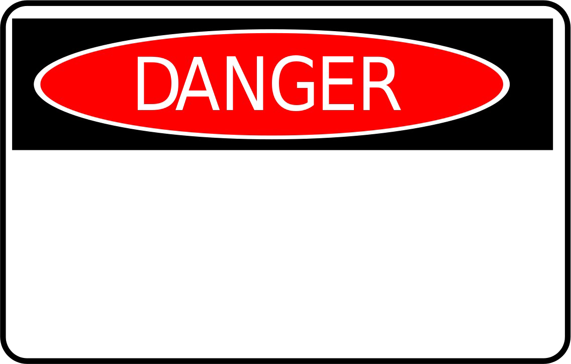 Sign Poster House Signposts Danger PNG
