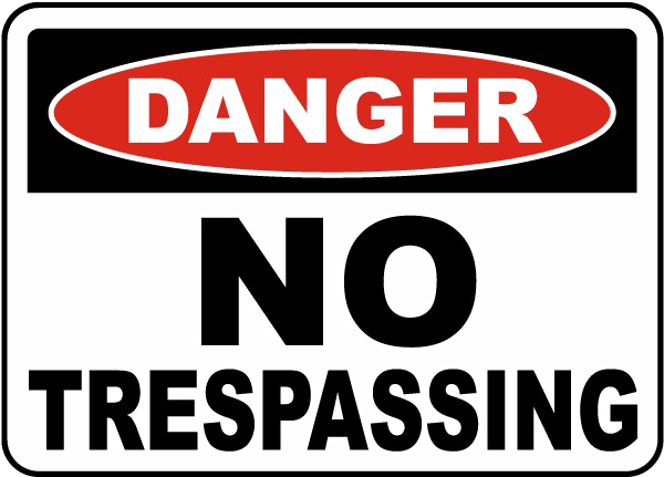 Signaling Trespassing Indications Indication Mansion PNG