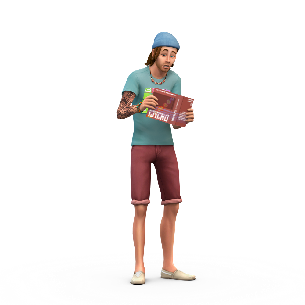 Characters Polygon Quality Sims Games PNG