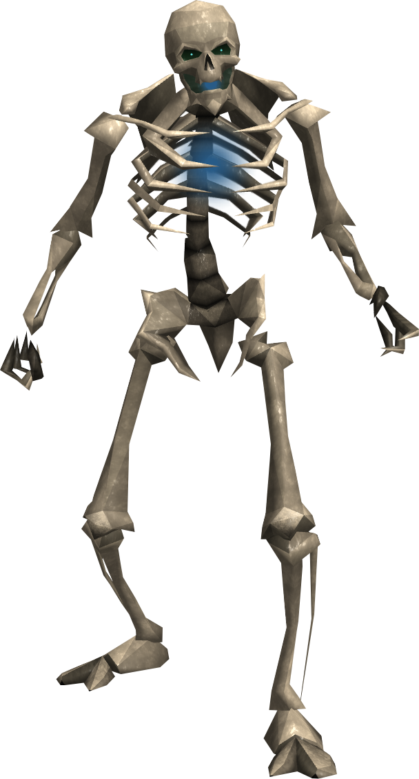 General Skeleton Star Character Clone PNG