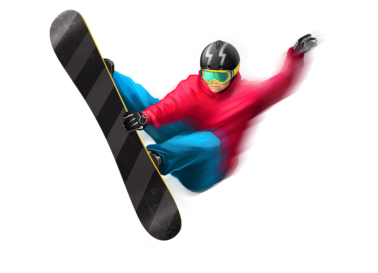Athlete Action Man Ski Kayak PNG