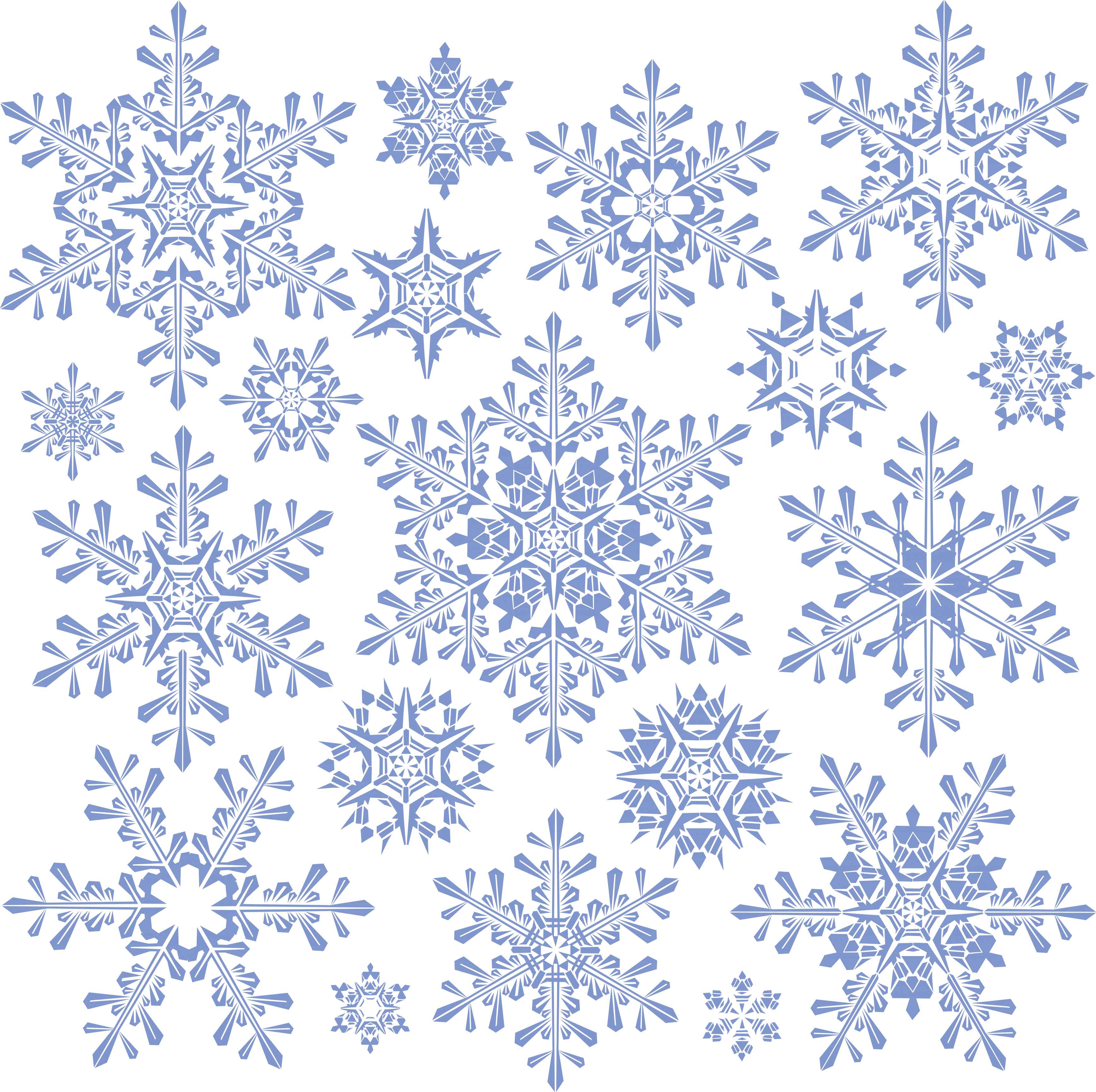 Floes Sunbeams Flake Icicles Snowballs PNG