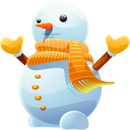 Bunny Snowman Lights Decorations Sweets PNG