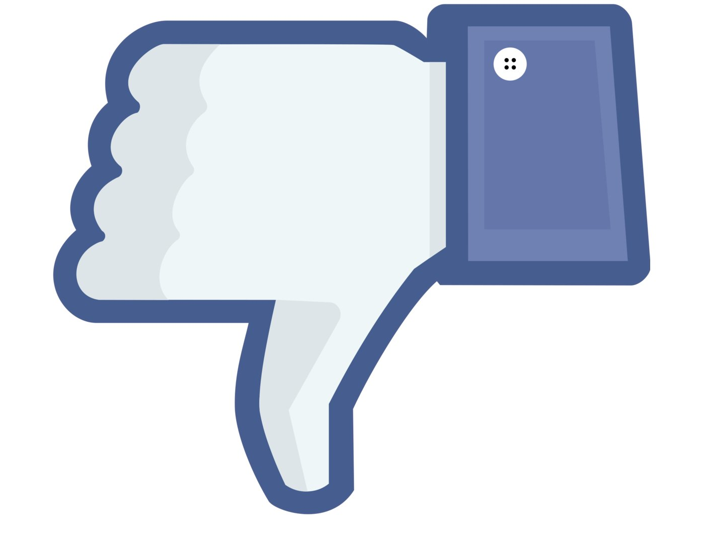 Button Facebook Break Like Rectangle PNG
