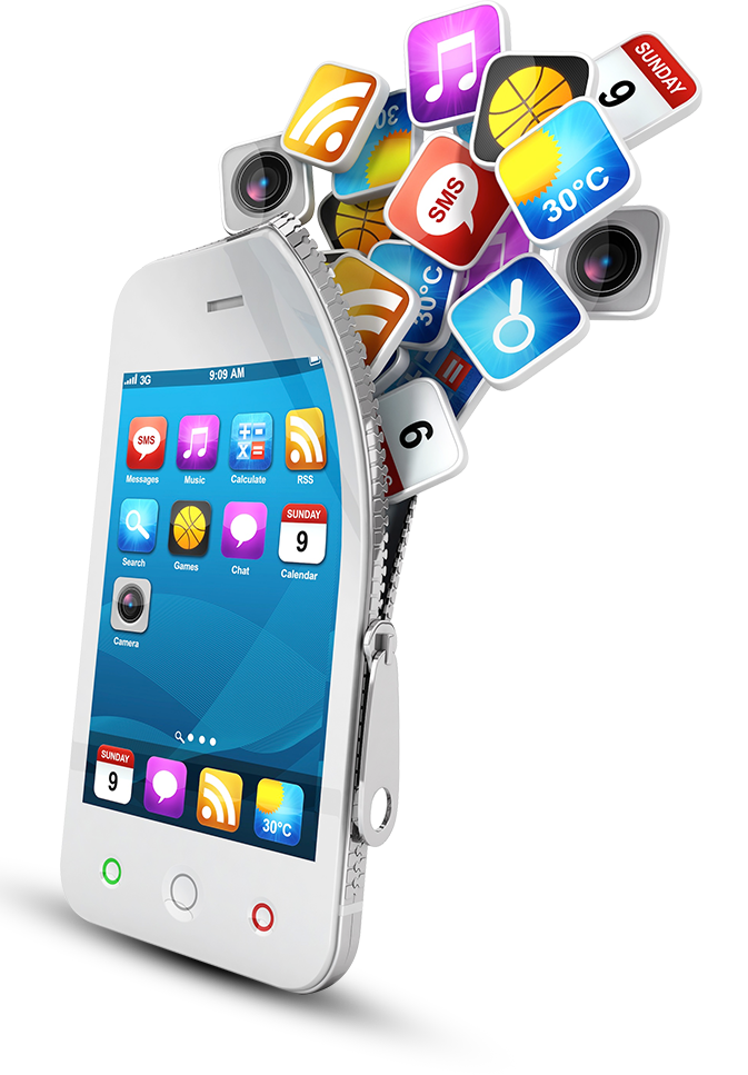 Phones Broadcast Media Format App PNG