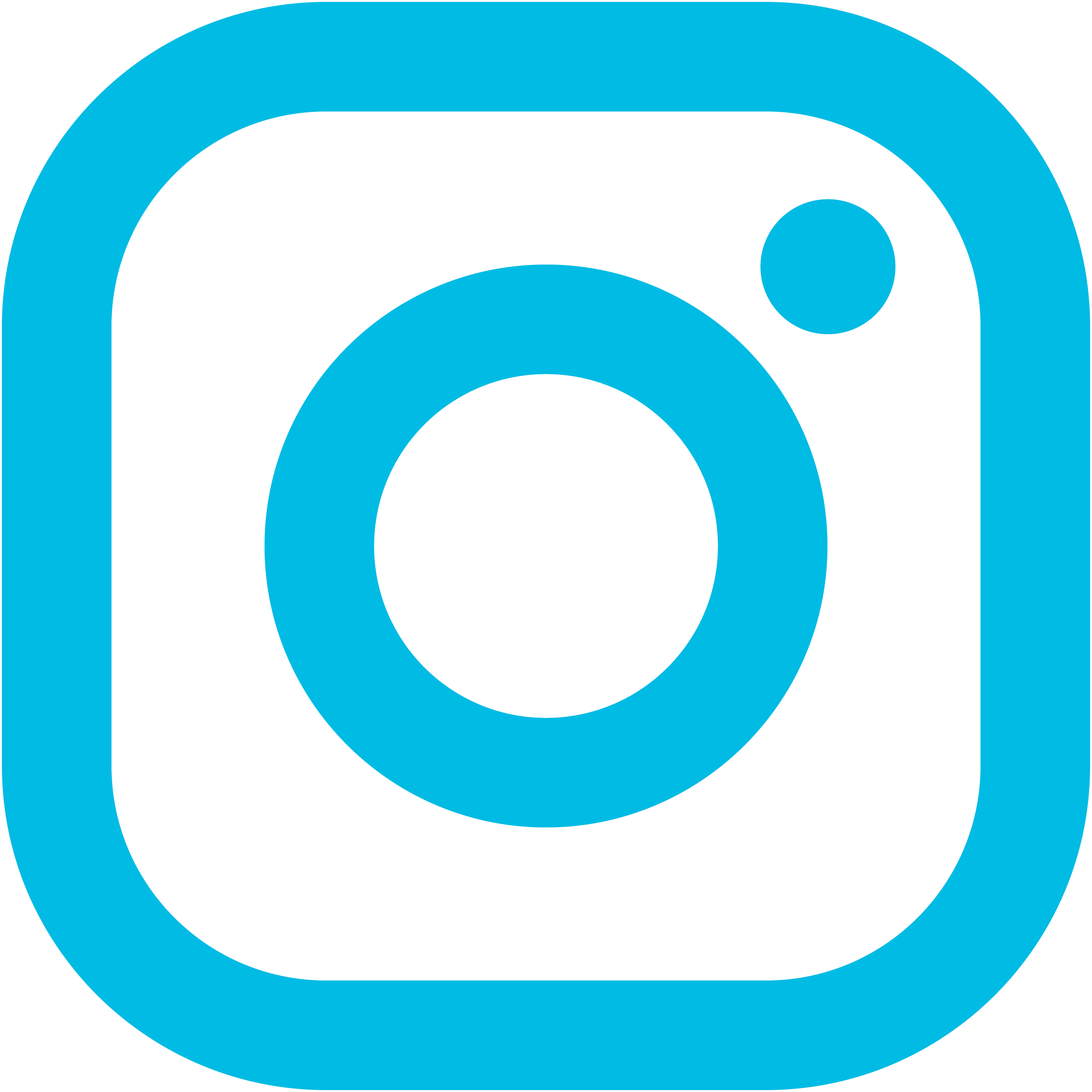 Social Newspaper Blue Icons Instagram PNG