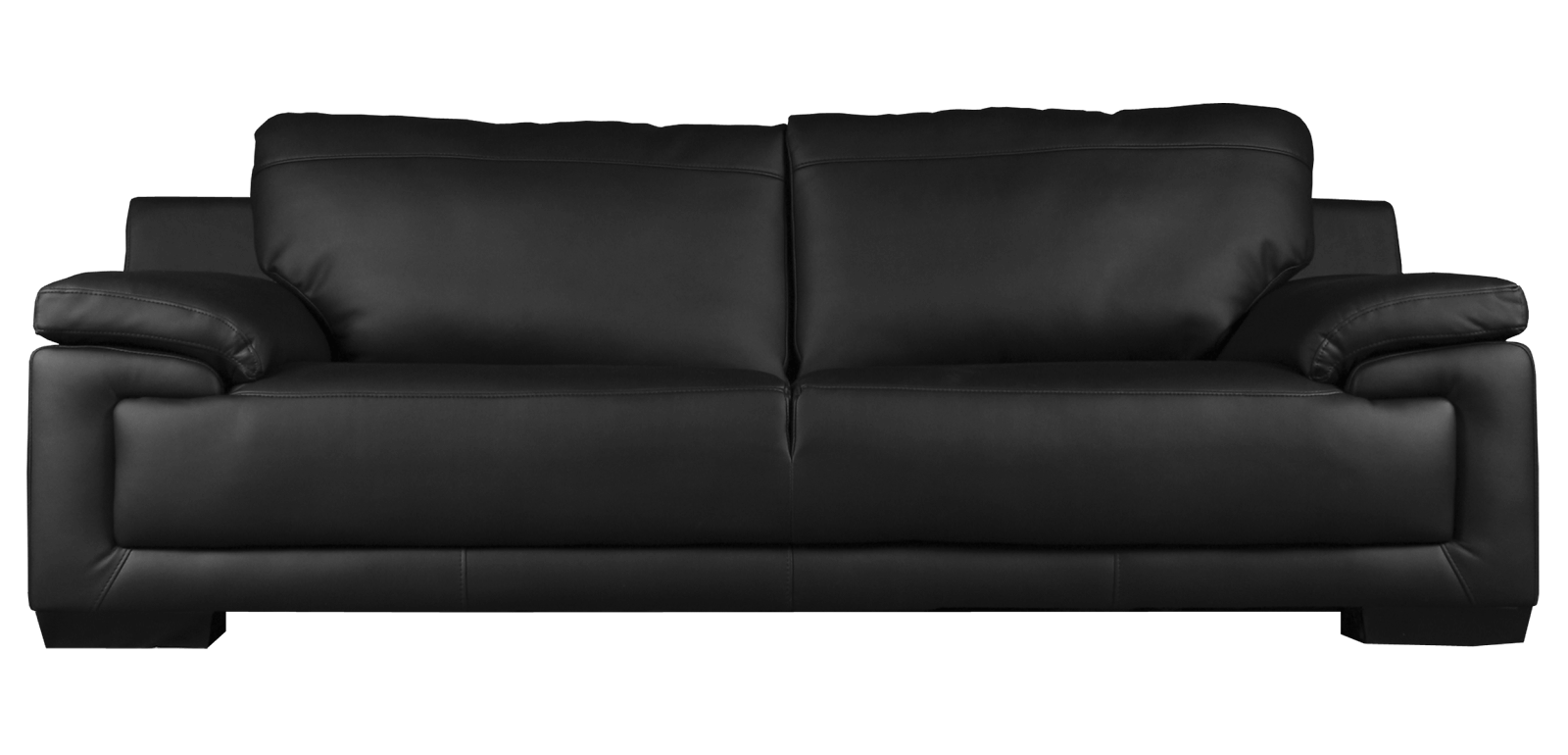 Black Couch Chesterfield Bedspread Daybed PNG