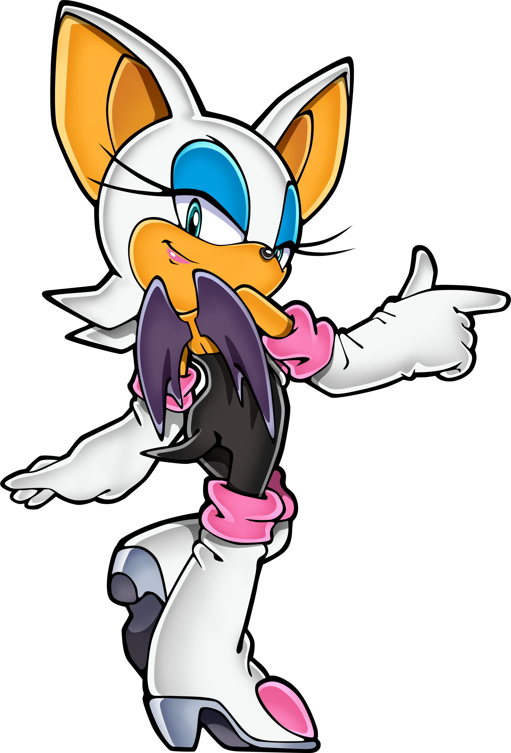 Otter Cartoon Sonic Rouge Toad PNG