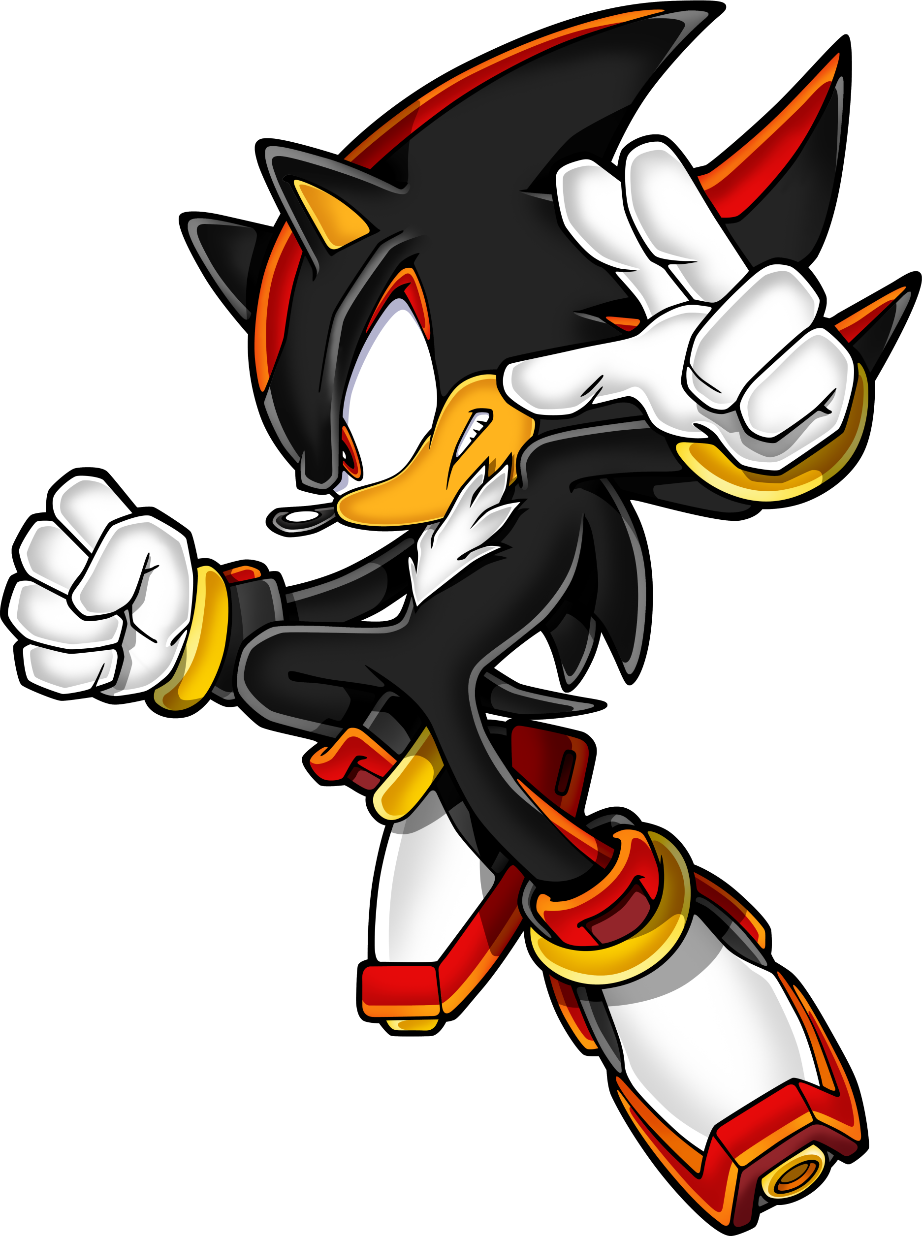 Sonic Art Shadow Robin Advance PNG
