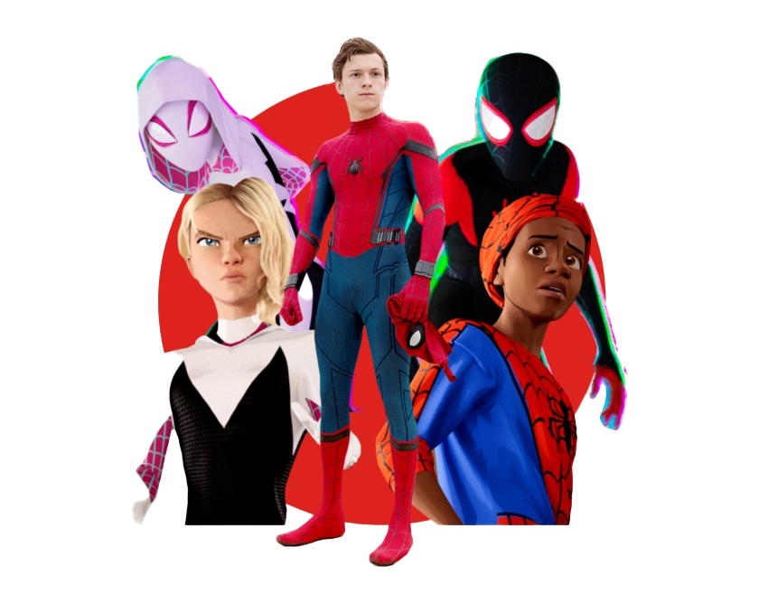 Into Spider-Verse Movies Spider-Man PNG