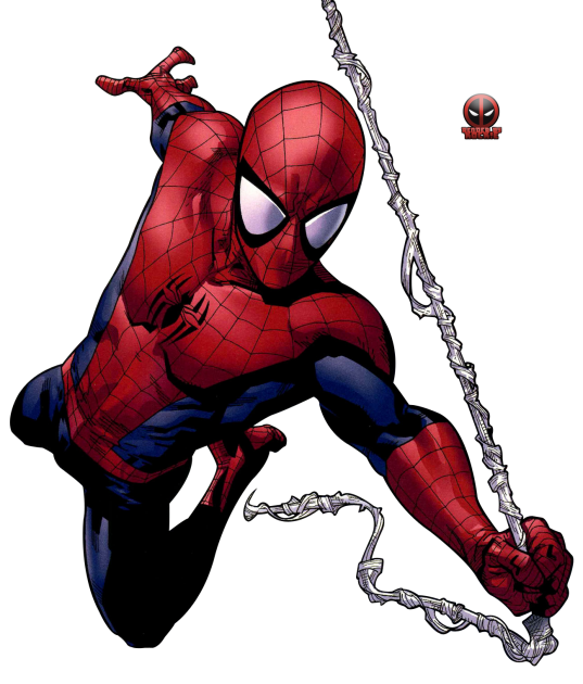 Comic Spiderman Scary PNG