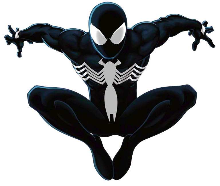 Black File Spiderman PNG