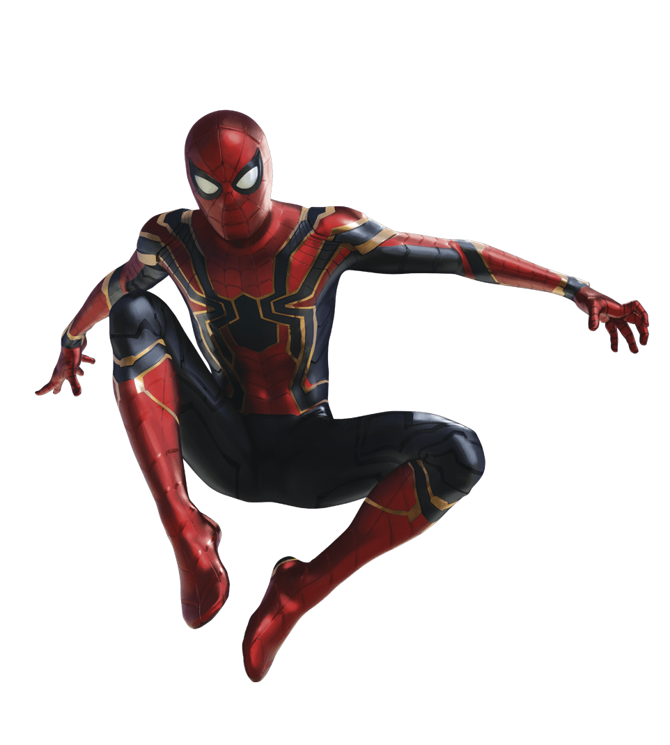 Spider-Man Black Thanos Avenger Infinity PNG