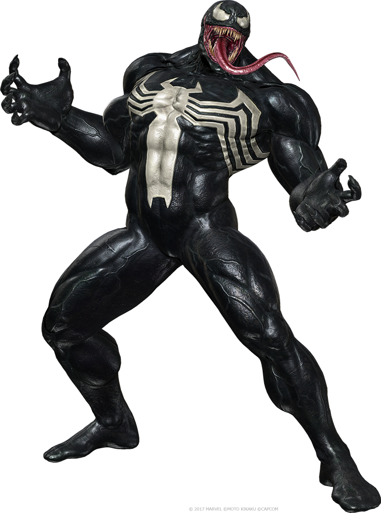 Venom Fictional Black Infinite Capcom PNG
