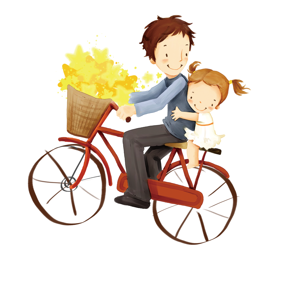 Father Human Accessory Bicycle Behavior PNG