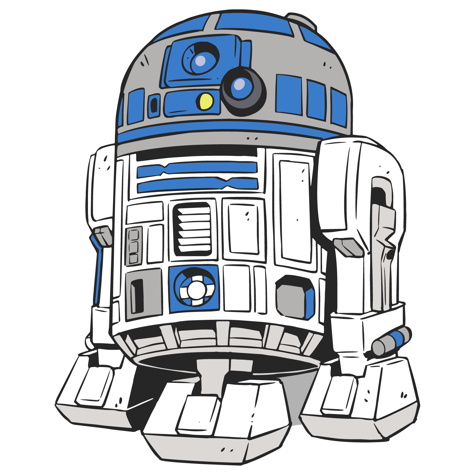 Warmongering Servicemen R2-D2 Diva Champ PNG