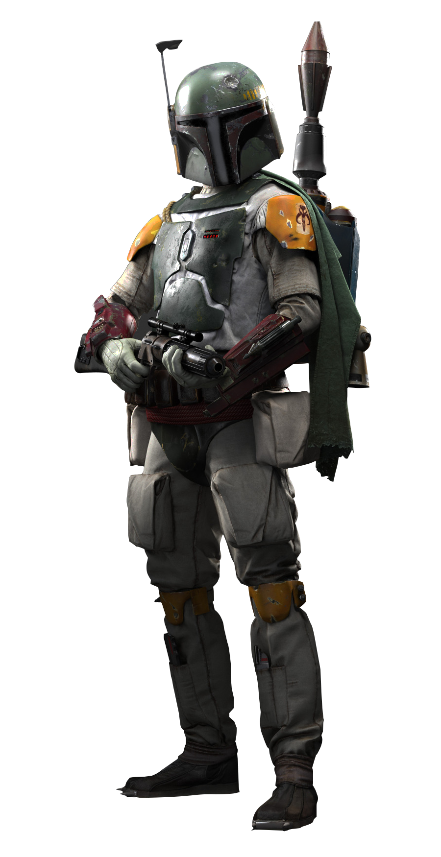 Boba Pestilence Armour Star Wars PNG