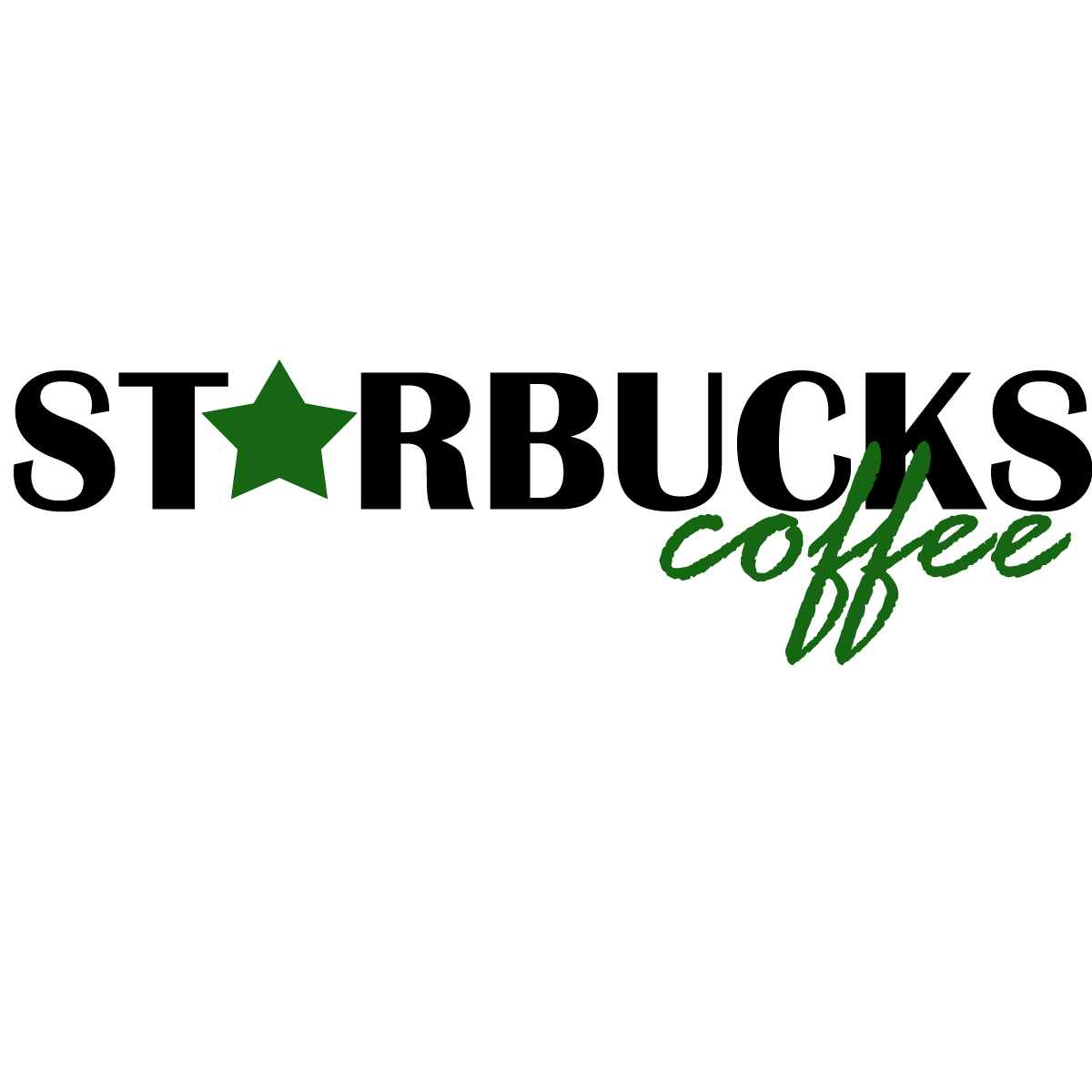 Starbucks Logo Coffee Guard Text PNG