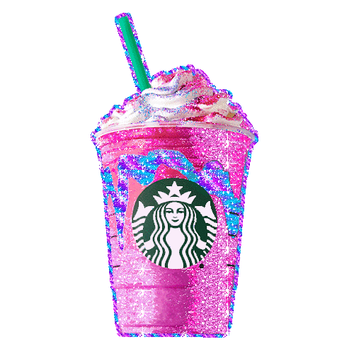 Pink Frappuccino Coffee Iced Unicorn PNG
