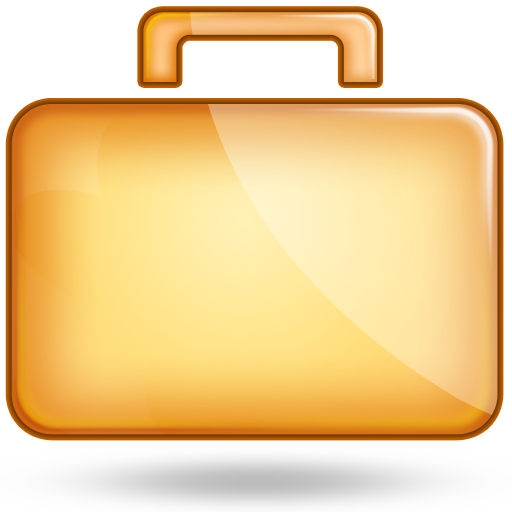 Pack Icon Suitcase Purse Trunk PNG