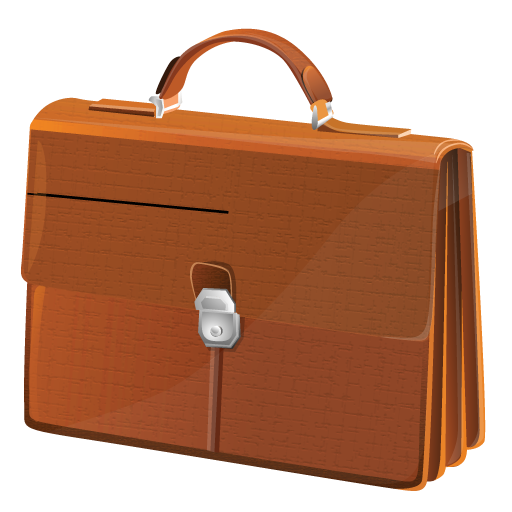 Icon Fashion Grip Suitcase Baggage PNG